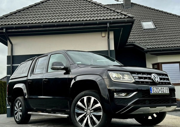 Volkswagen Amarok cena 165000 przebieg: 62000, rok produkcji 2018 z Siedliszcze małe 742